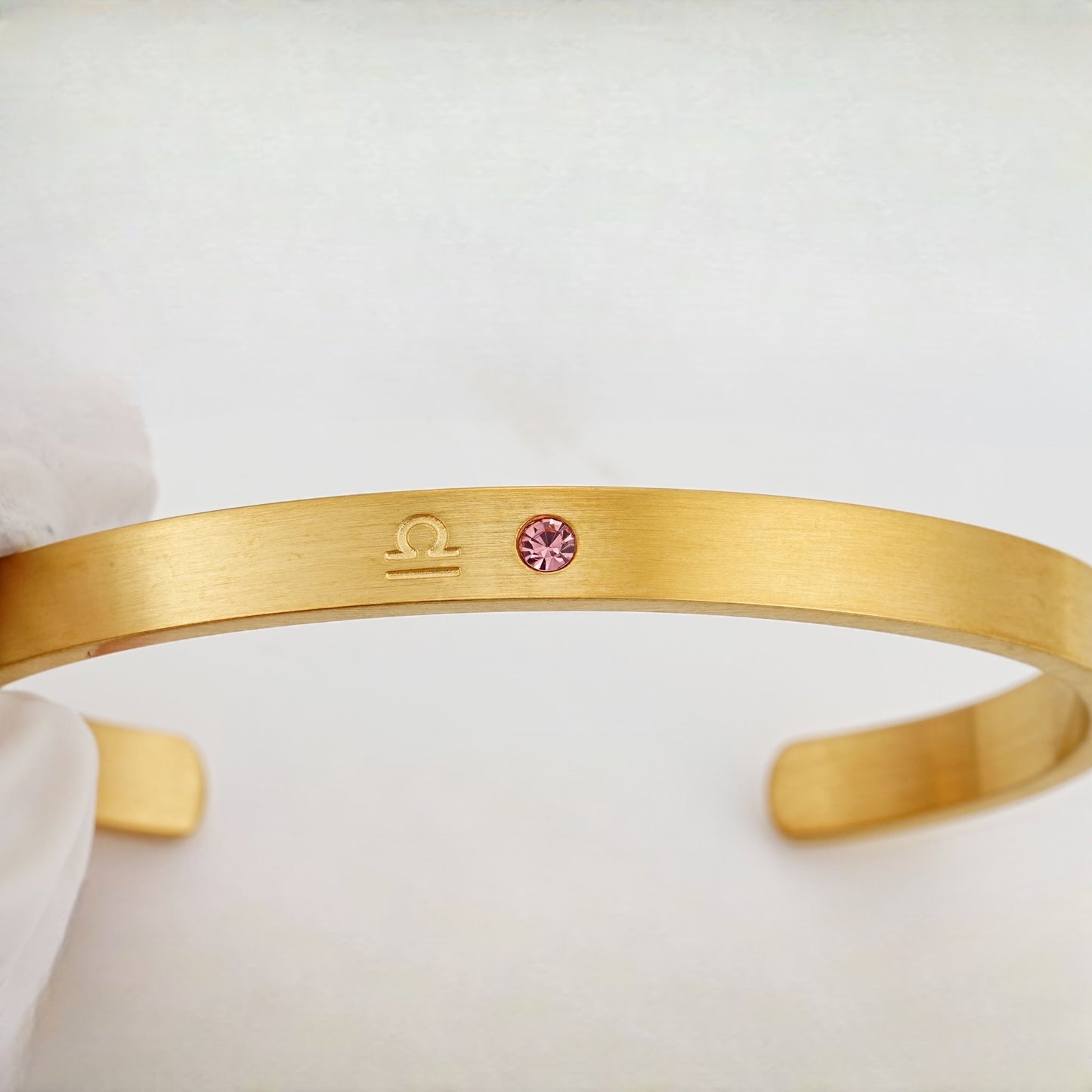 Zodiac & Birthstone Bracelet (Moon Cipher Cuff)