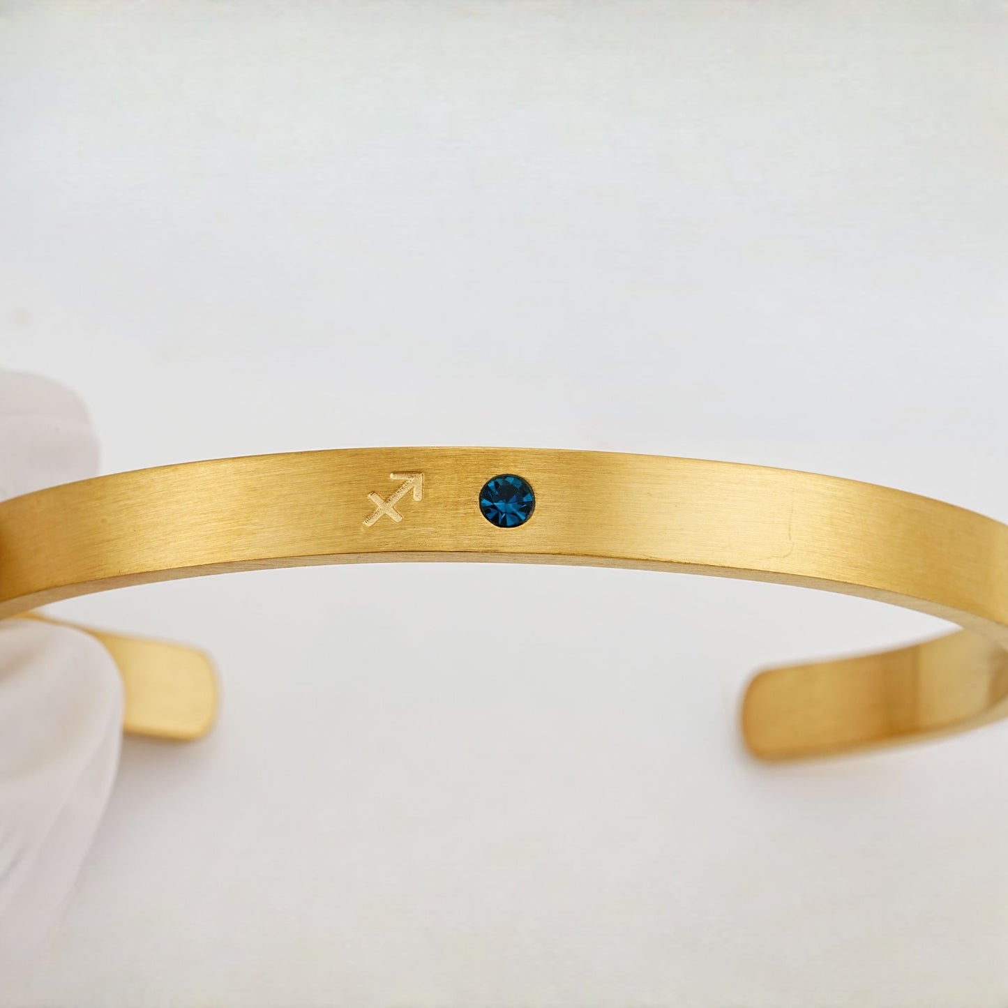 Zodiac & Birthstone Bracelet (Moon Cipher Cuff)