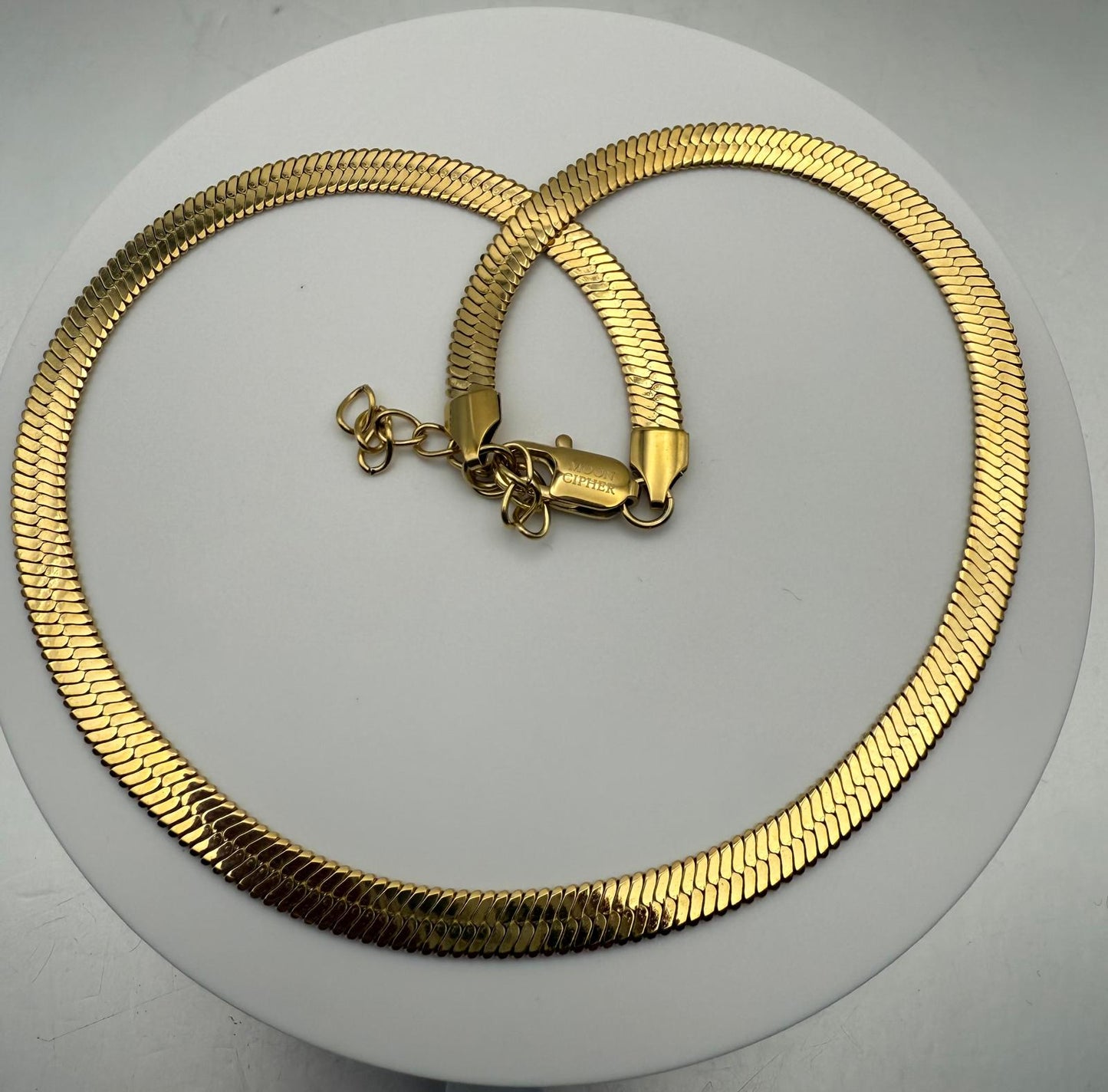 Moon Cipher Duo (Necklace + Hoops)